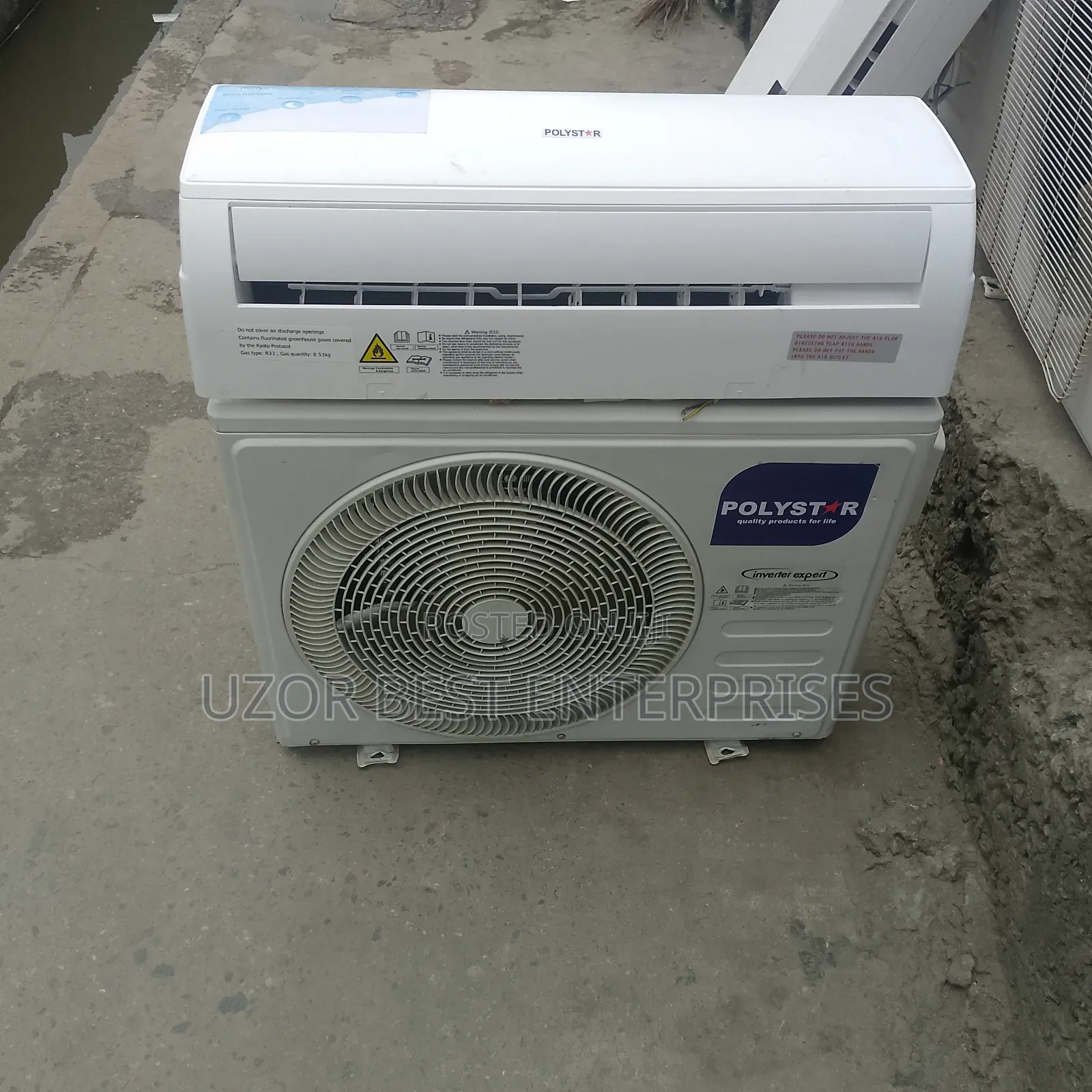 First Grade Polyester 1.5hp Inverter Air Conditioner Split