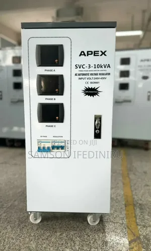 Apex 10kva Servo 3phase Automatic Voltage Stabilizer