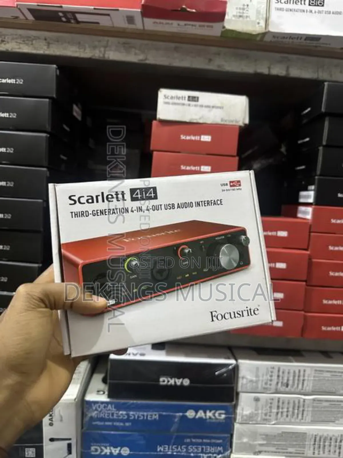 Focusrite Scarlett 4i4 3rd Generation Usb Audio Interface
