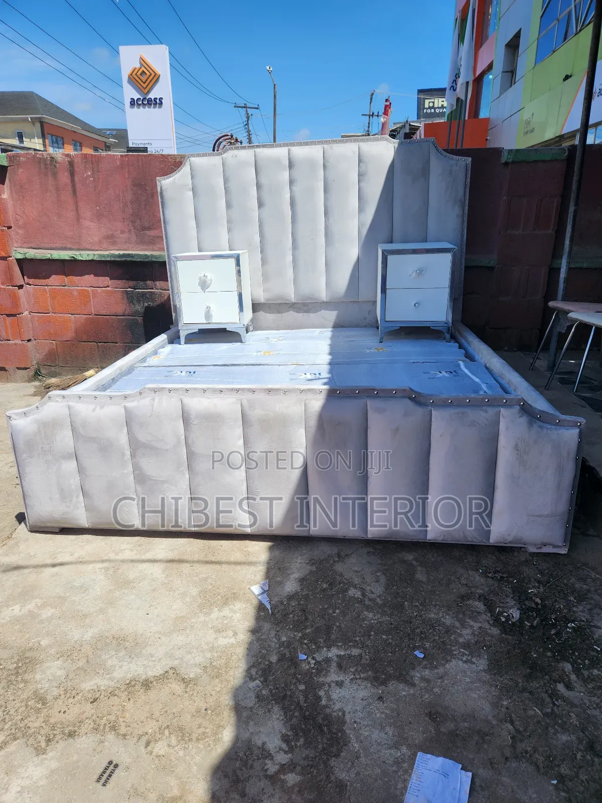 Advanced Upholstery Padded Bed Set