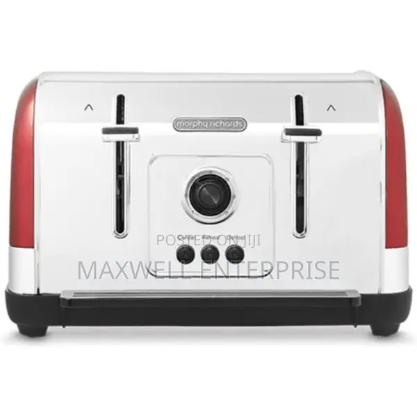 Morphy Richards Venture Red 4 Slice Toaster