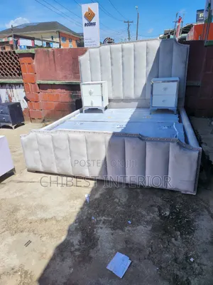 High 6by6 Bed With Side Drawers.