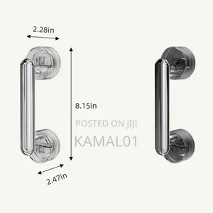 Strong Suction Door Handle, No-Punching Waterproof