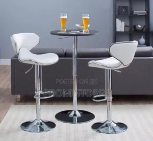 Luxury Bar Chair and Table 360 Degree Swive