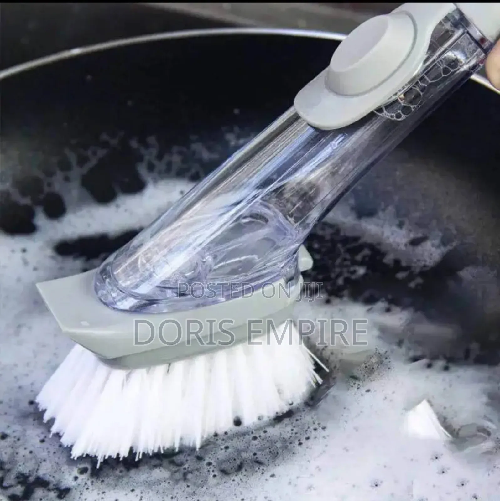 Kitchen Cleaning Brush 2 in 1 Long Handle Cleaning