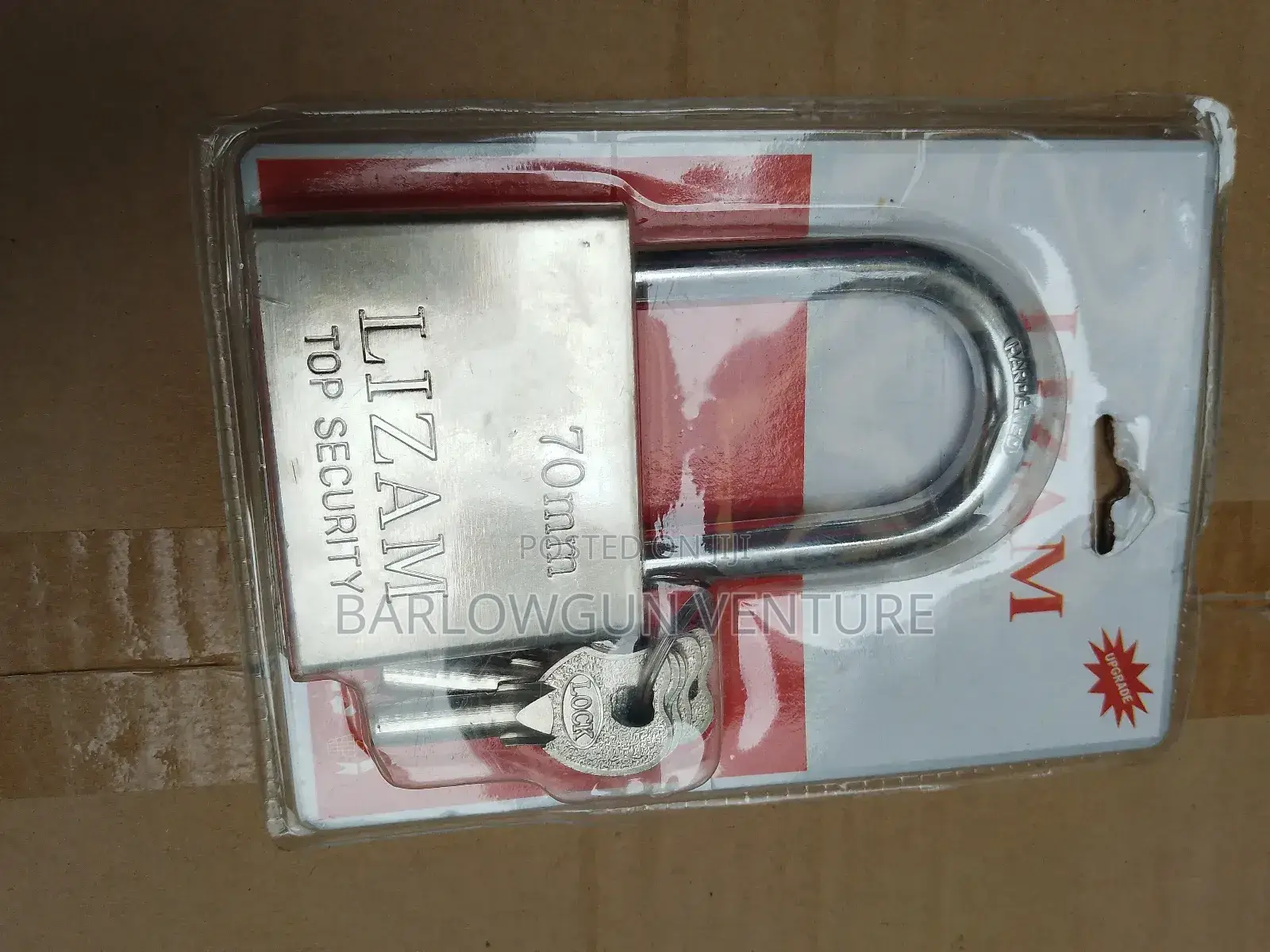 Security Padlock Lizan 70mm