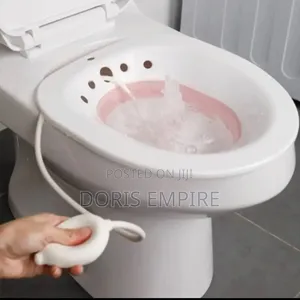 Folding Toilet Sitz Bath Bidet Flusher Special Wash Basin