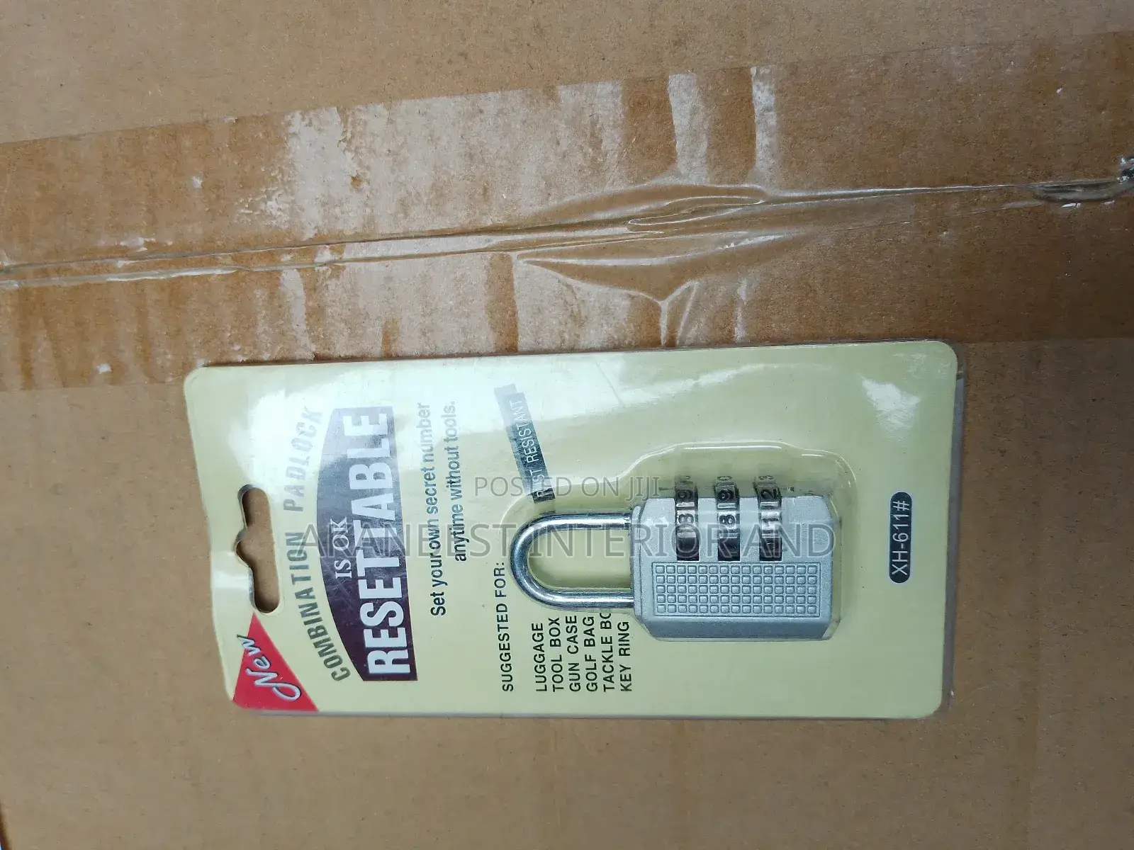 Security Padlock Setting