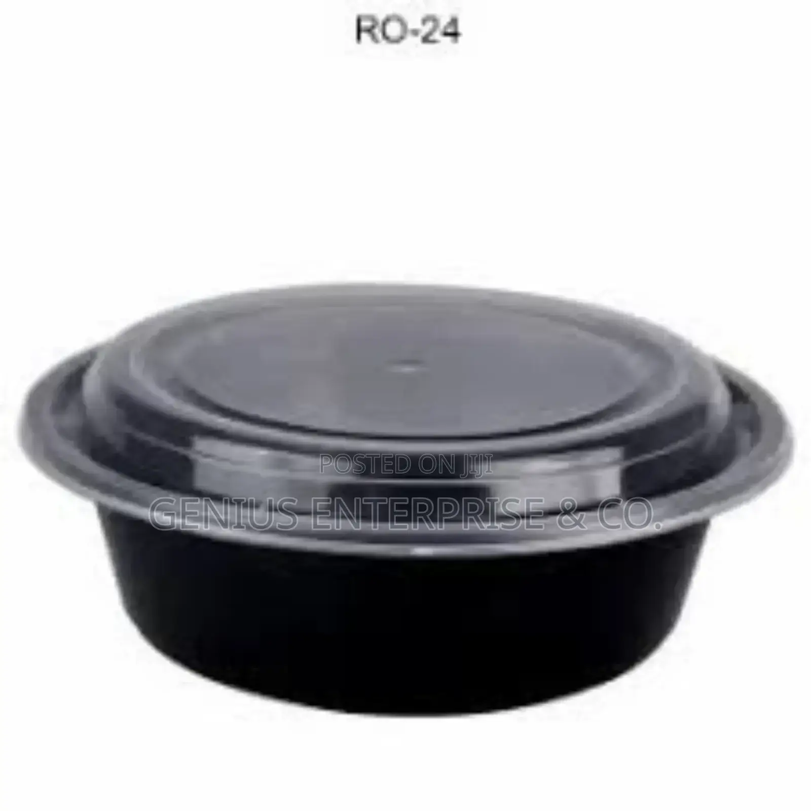 Disposable Leak Proof Plastic Plates (50pcs)