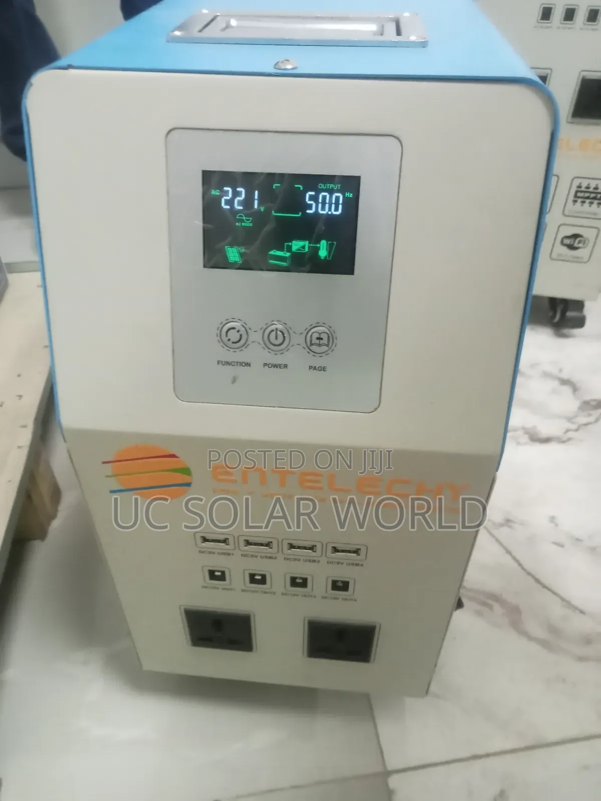 Entelechy 500w Solar Power Storage System