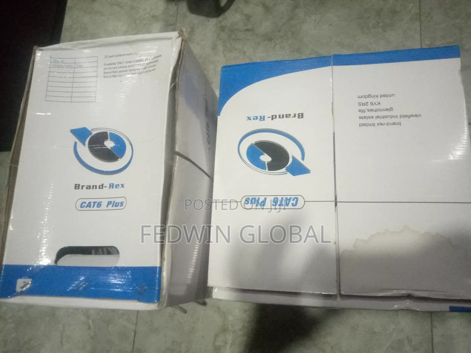 Brand Rex Cat6 Networking Cable