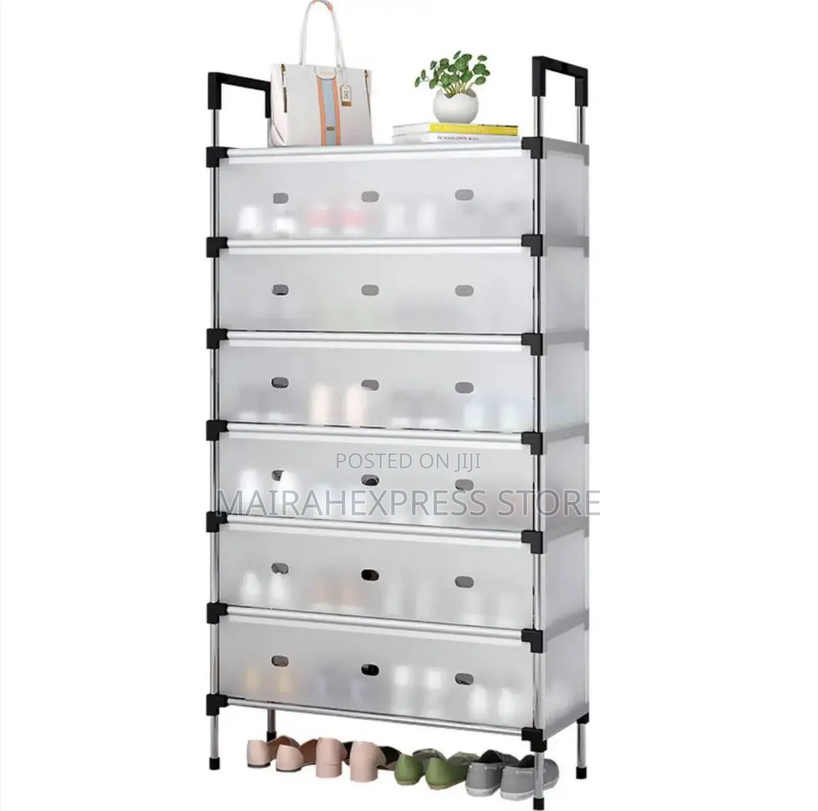Multilayer Shoes Rack Diy Assemble Space-Saving Shoe Cabinet