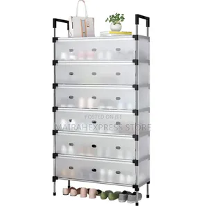 Multilayer Shoes Rack Diy Assemble Space-Saving Shoe Cabinet