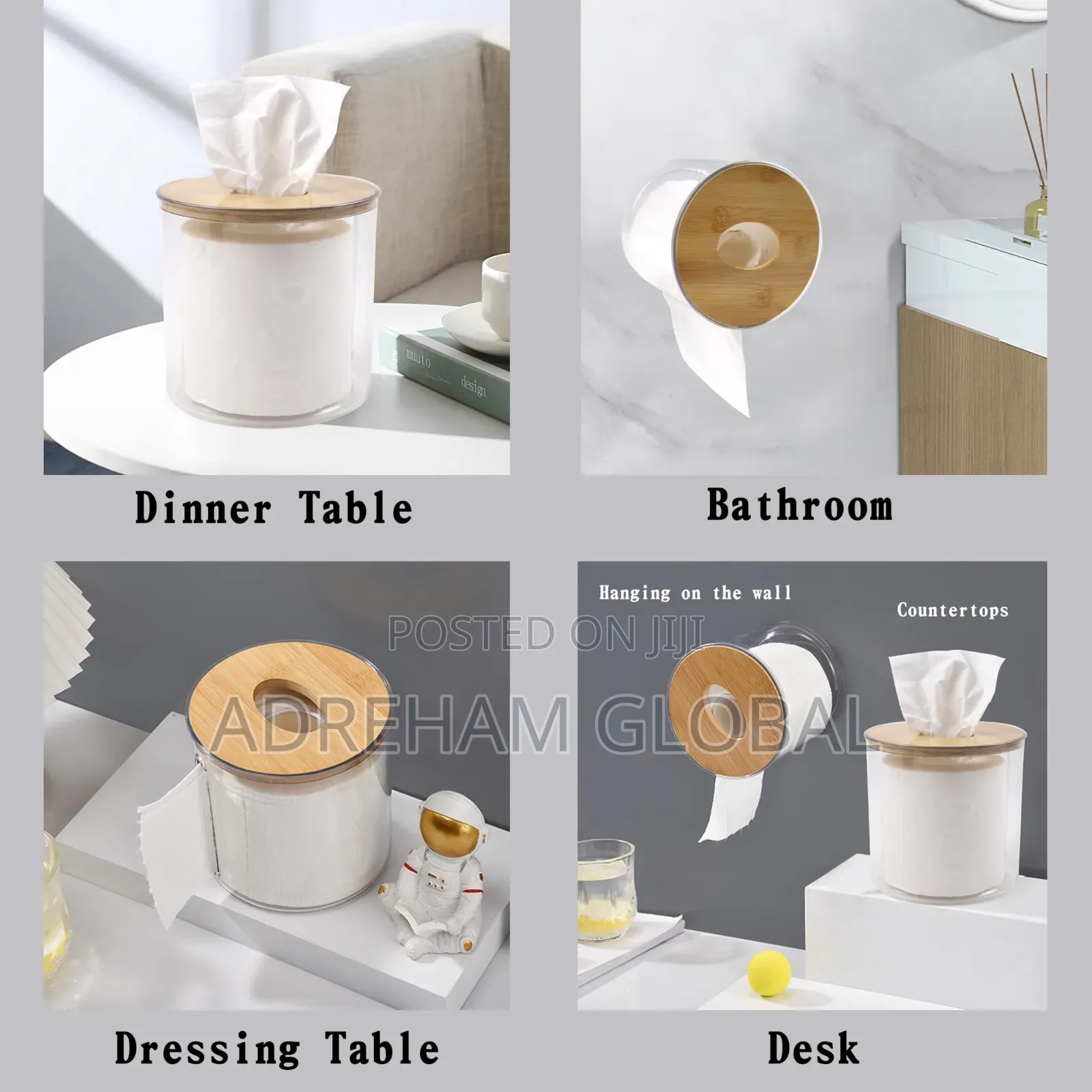 Paper Big Size Tissue Roll Dispenser ••Suitable For Dinner