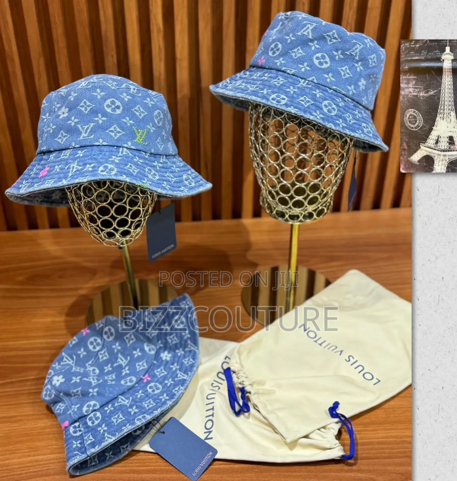 Original Louis Vuitton Bucket Hats Available in Store