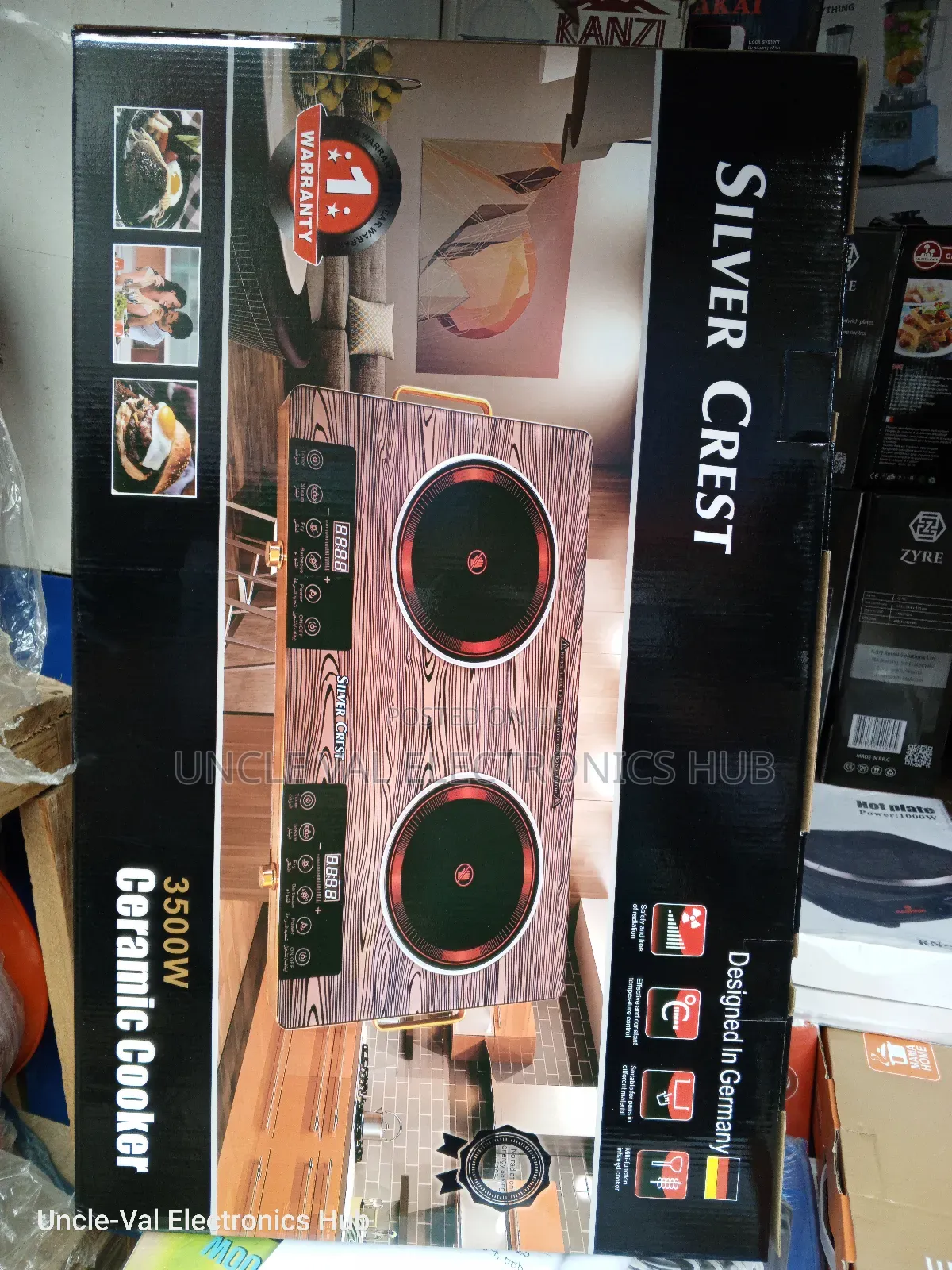 Silvercrest Double Burner Electric Infrared Cooker