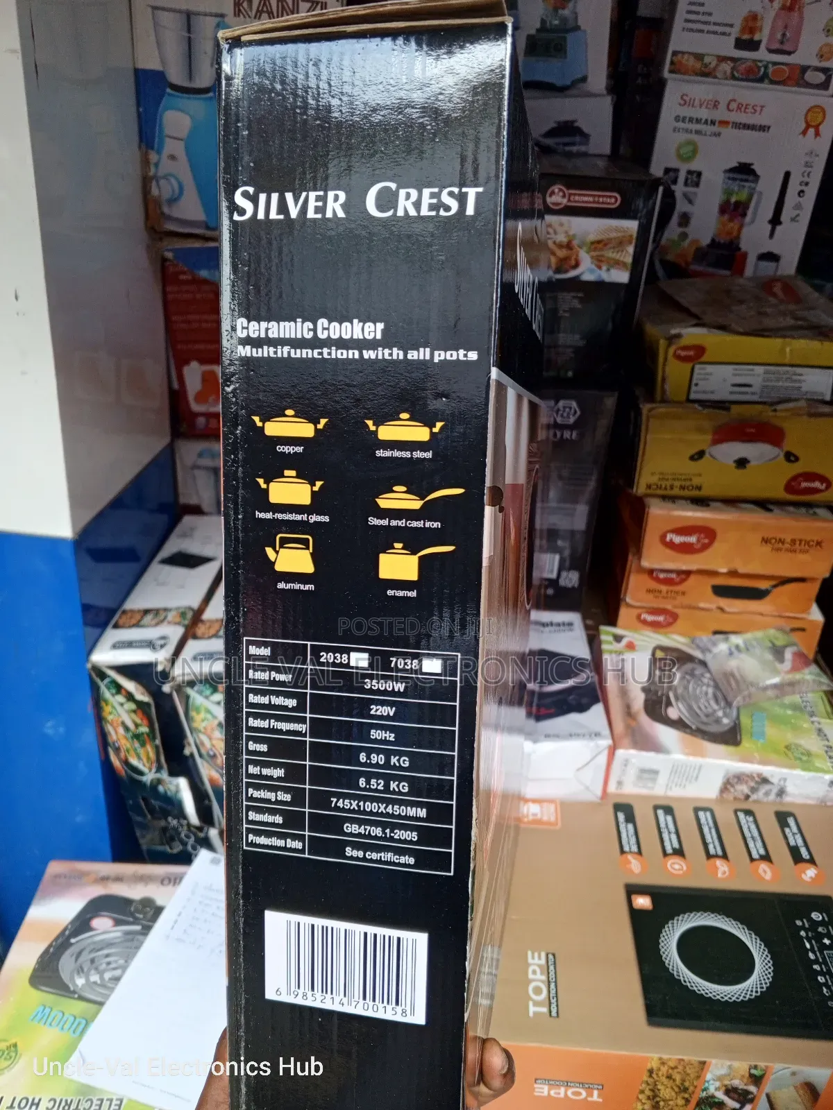 Silvercrest Double Burner Electric Infrared Cooker