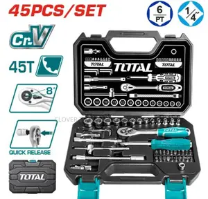 45 PCS 1/4" Socket Set Tht141451