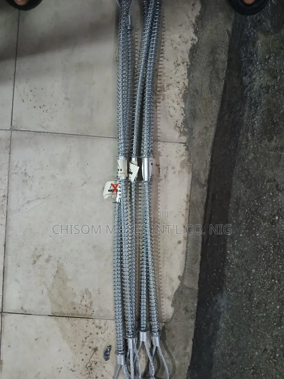 Whip Check and Safety Cables
