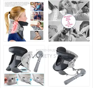 Inflatable Adjustable Neck Brace Retainer