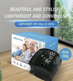 Rechargeable Wrist Voiced Blood Pressure Monitor