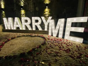 Marry Me Lighted Stand  For Rents
