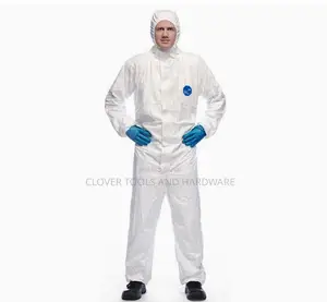 Disposable Coverall Tyvek Classic Xpert Hooded White