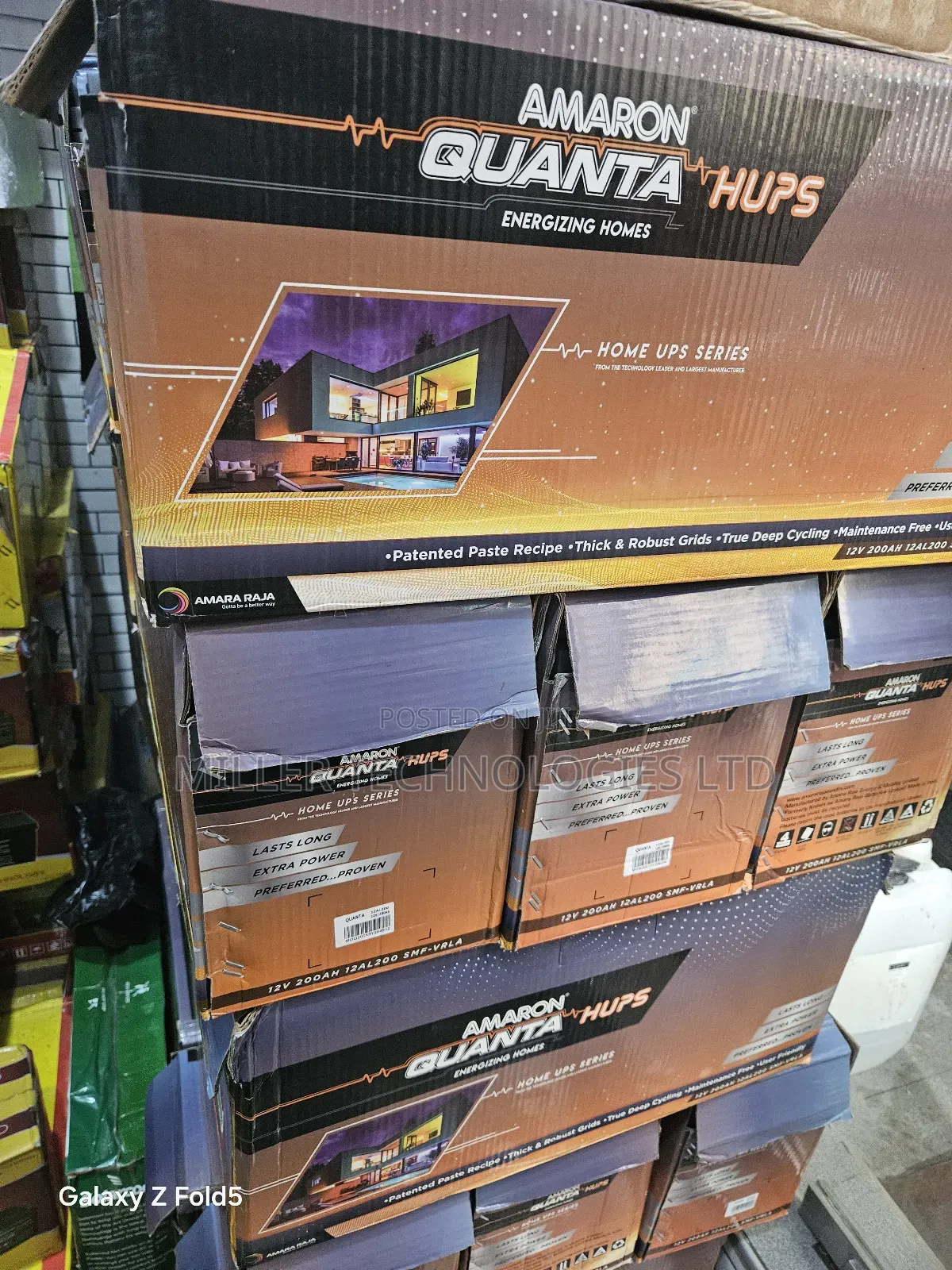 200ah 12v Amaron Quanta HUPS