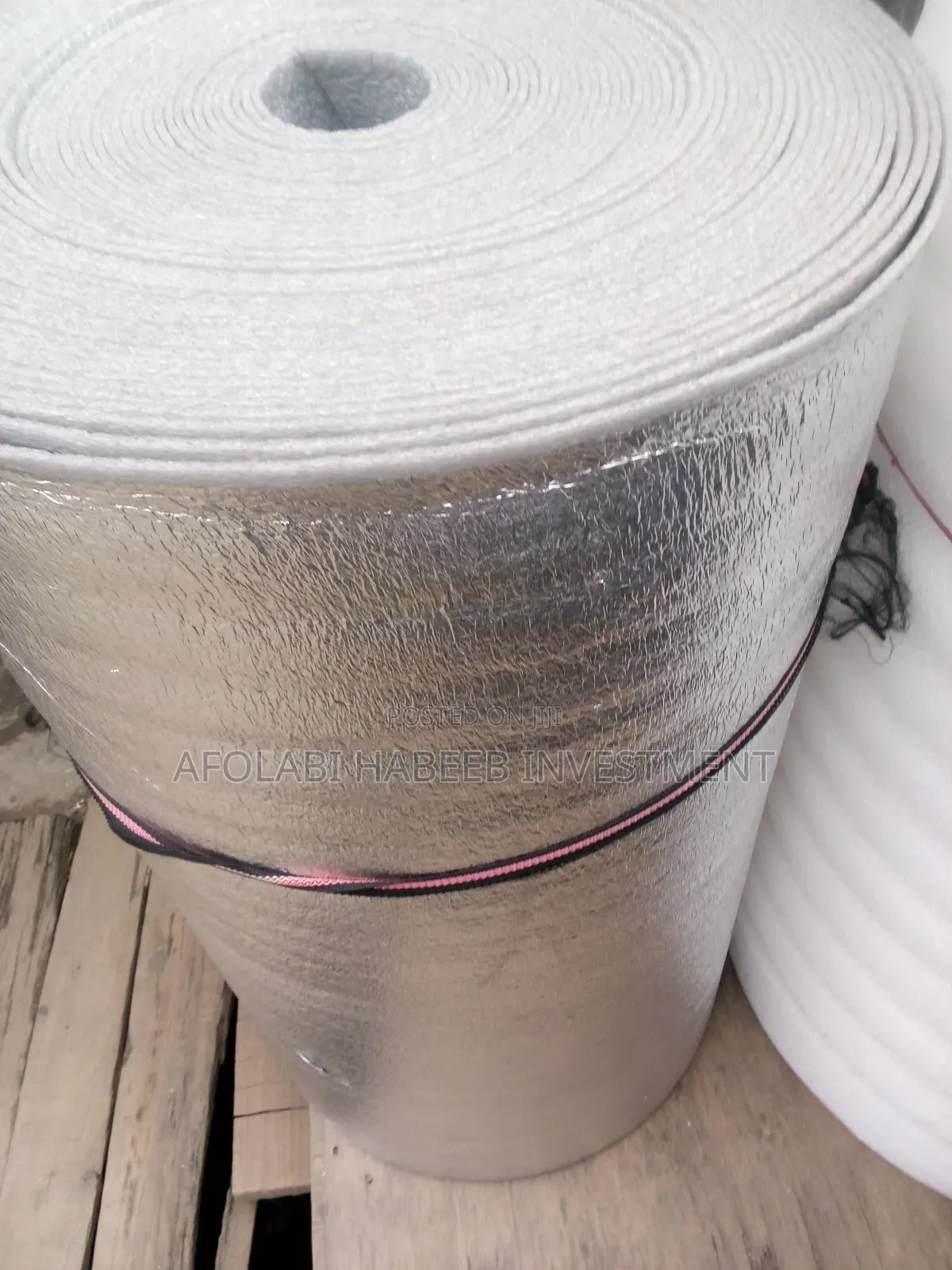 PVC White Foam Underlay Per Yard