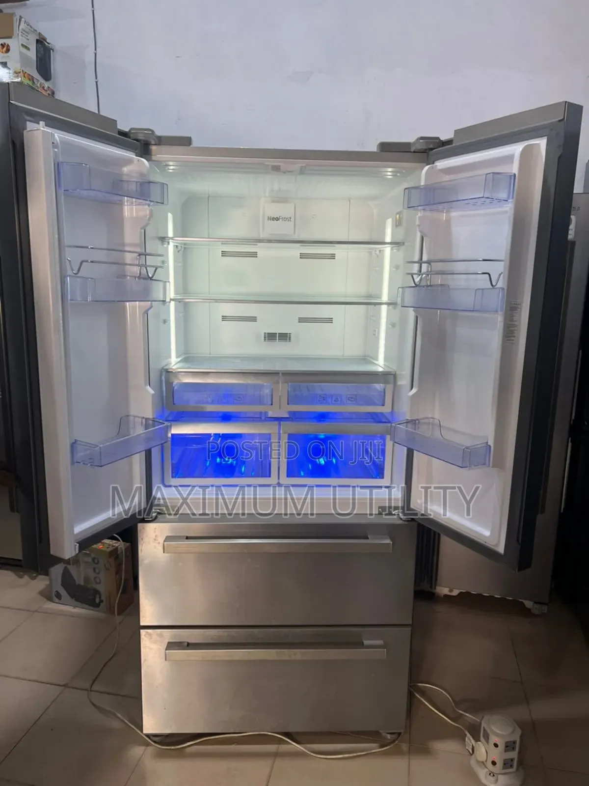 Beko Side by Side With Two Drawer Fridge