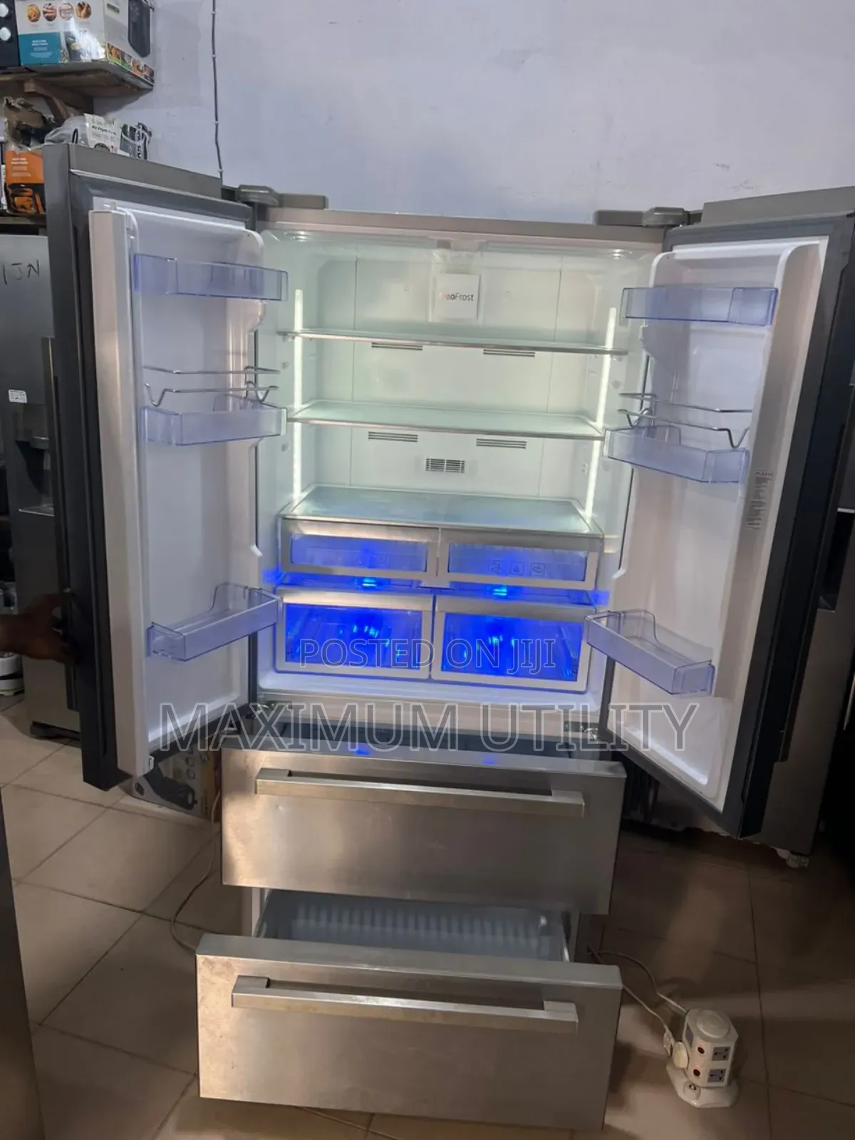 Beko Side by Side With Two Drawer Fridge