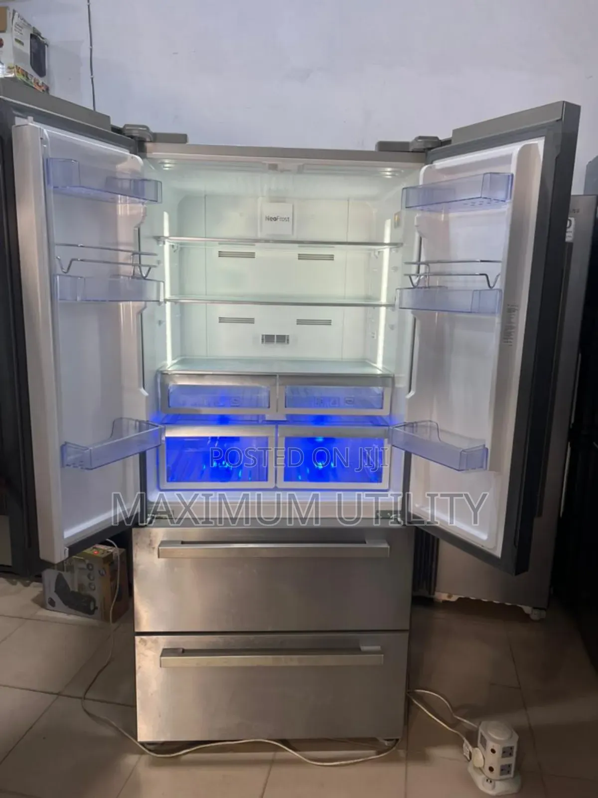 Beko Side by Side With Two Drawer Fridge