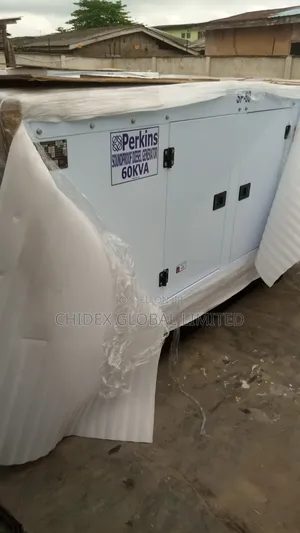60kva Perkins Soundproof Diesel Generator 100