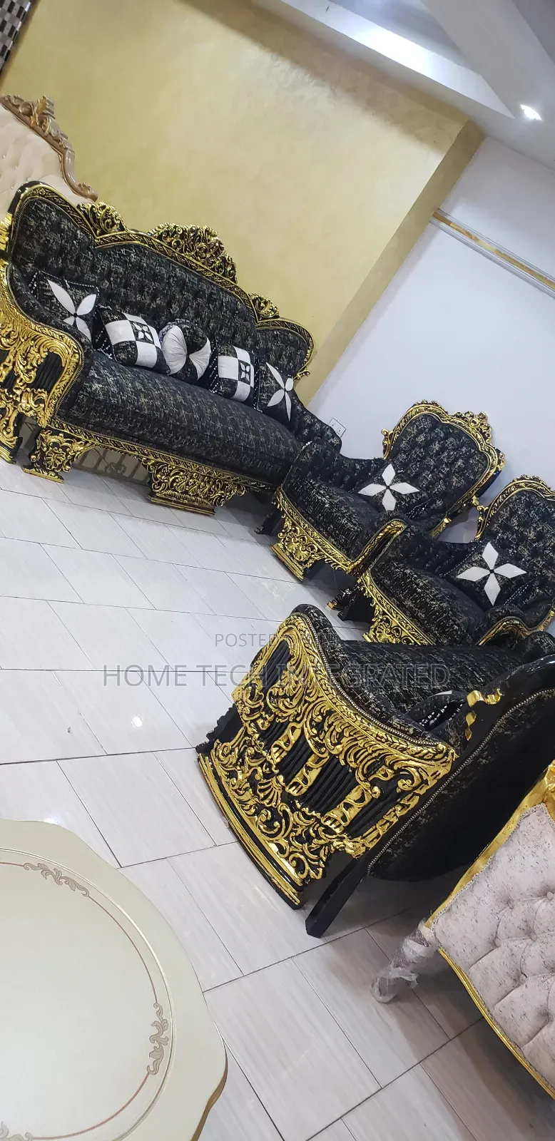 Golden Classic Sofa.
