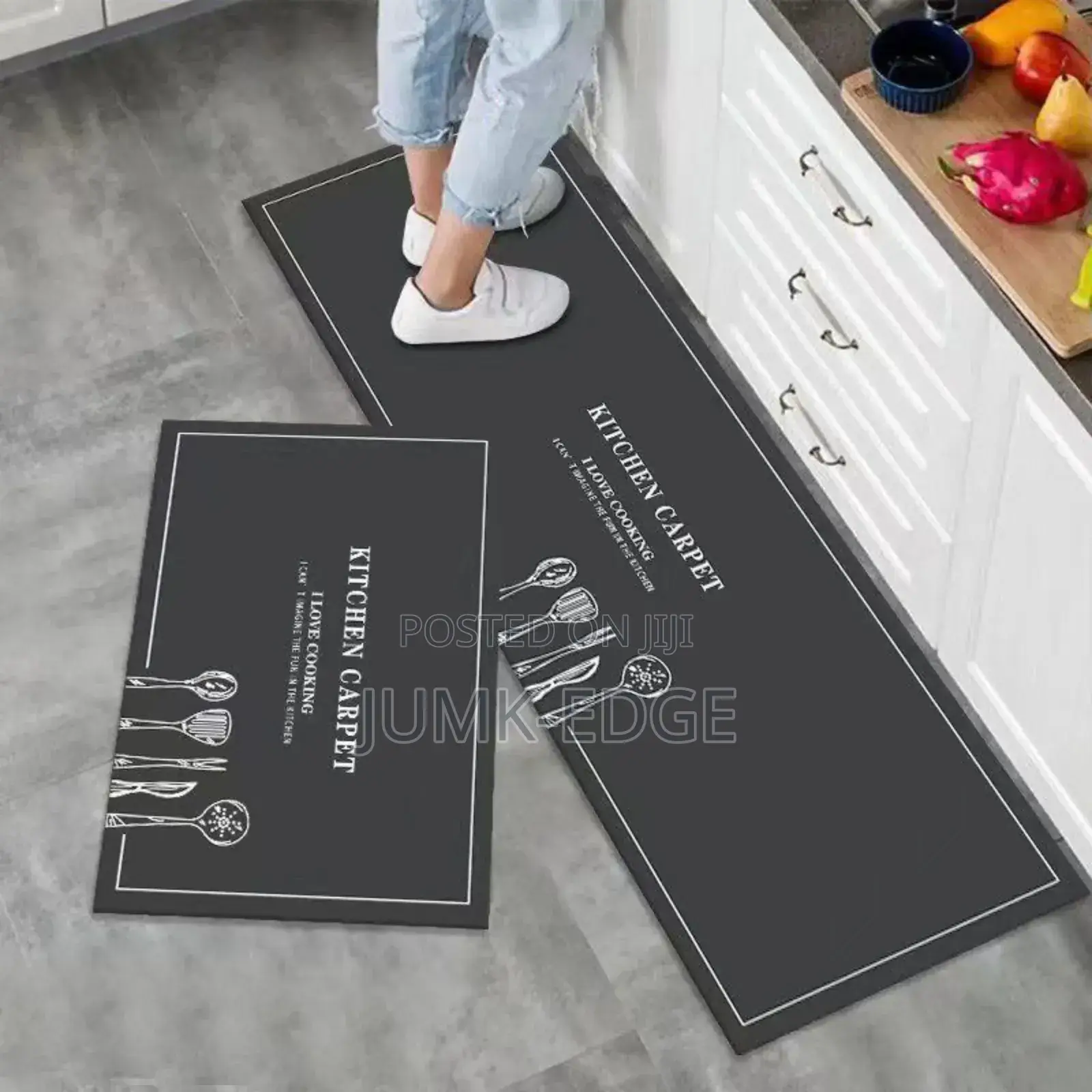 2in1 Absorbent Kitchen Mat Runner