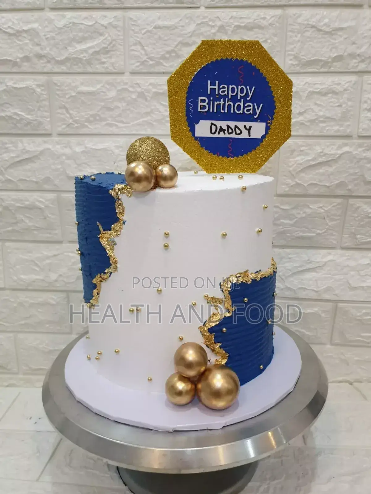 8" 3 Flavor Daddy's Cake