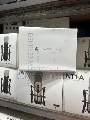 Rode Nt1 Studio Condenser Mic 5th Gen (Black)