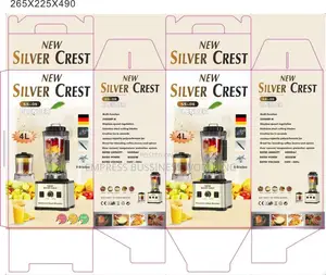 New Silver Crest Commercial Blender