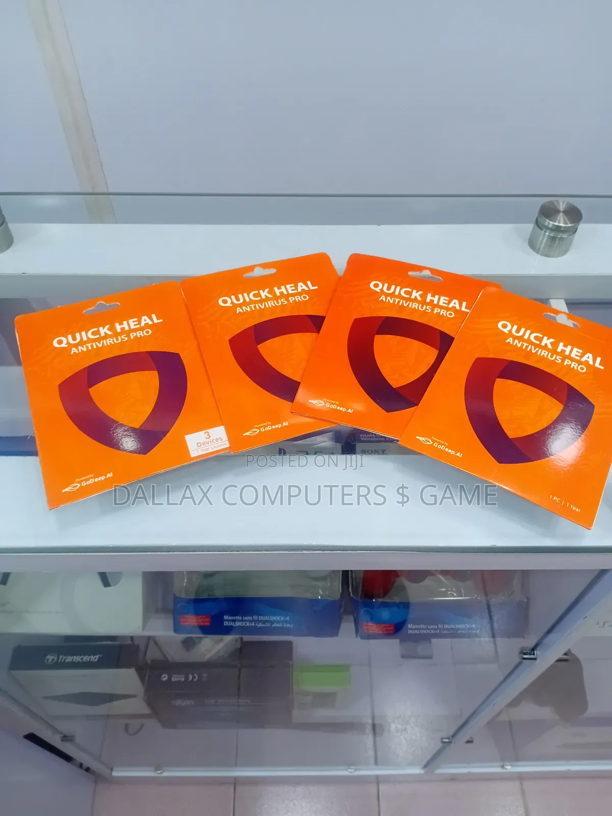 Antivirus for Laptops ( Quick Heal, Kapersky, Norton )