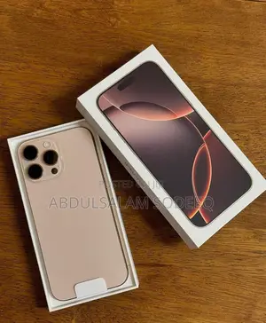 New Apple iPhone 16 Pro Max 256 GB Gold