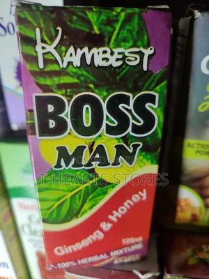 Kambest Boss Man Ginseng and Honey Herbal Mixture -100ml