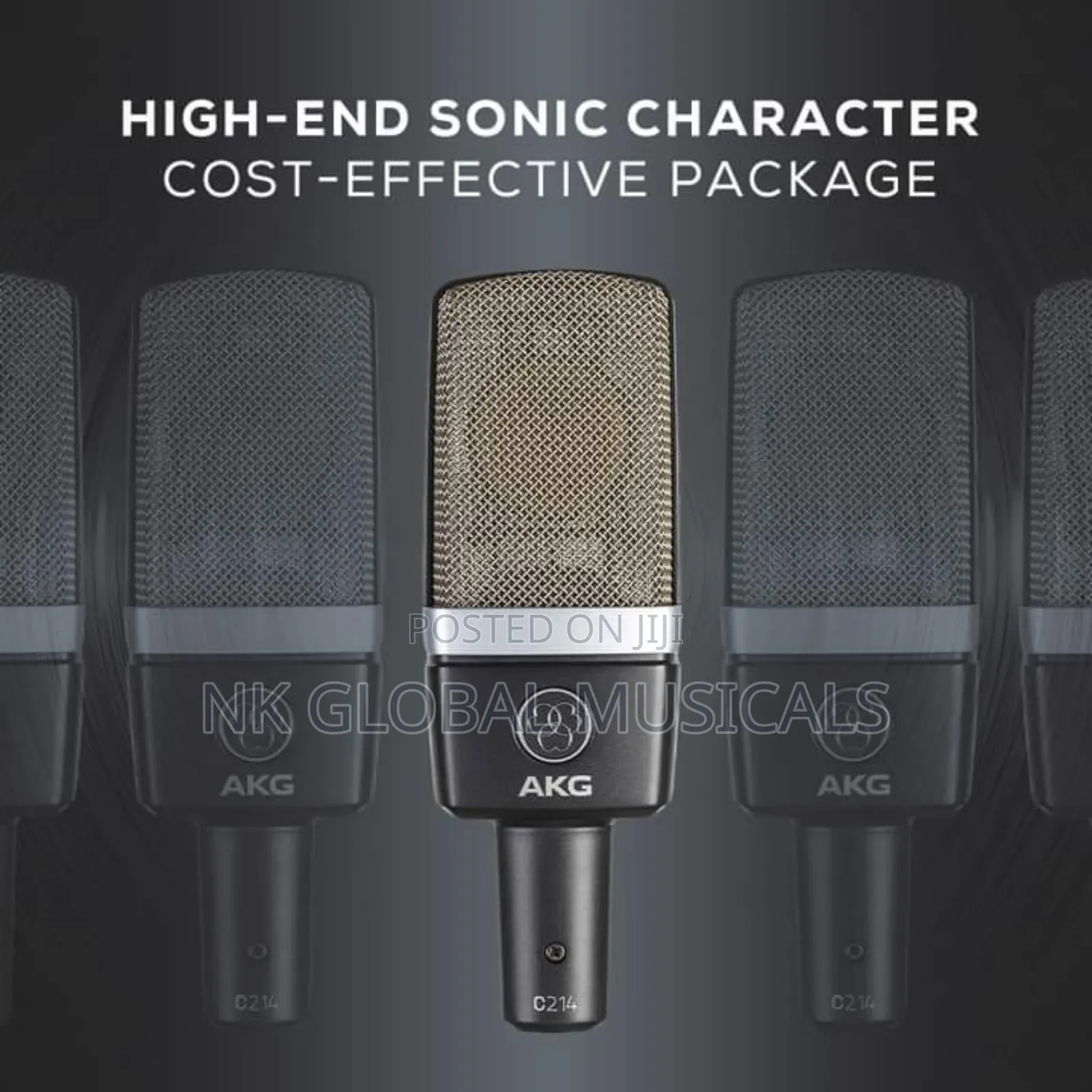 Akg C214 Condenser Studio Mic