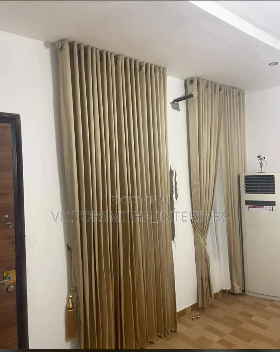 Curtains and Fluted Panels