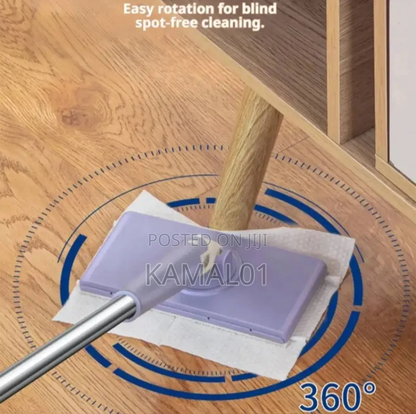 Automatic Cloth Changing Mop 360 Rotation Floor Cleaner Mop