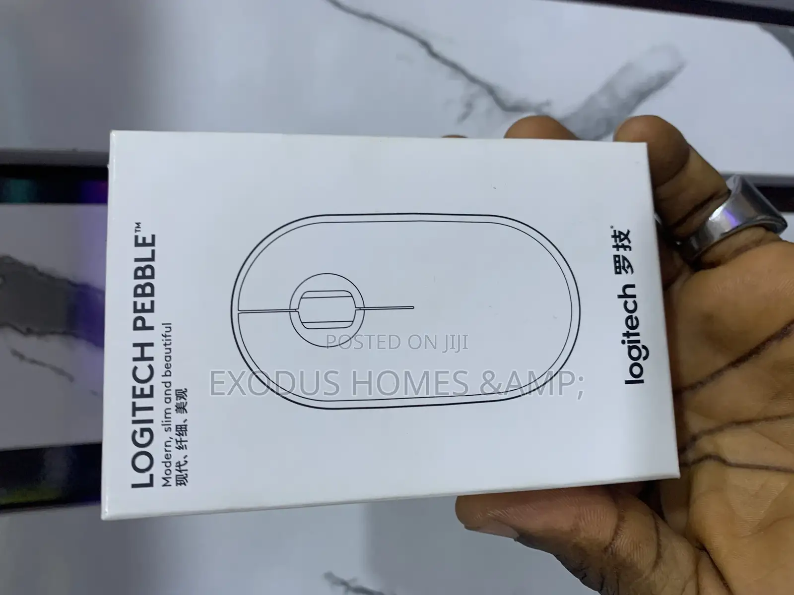 Logitech M350 Pebble Bluetooth Wireless Mouse - Silent