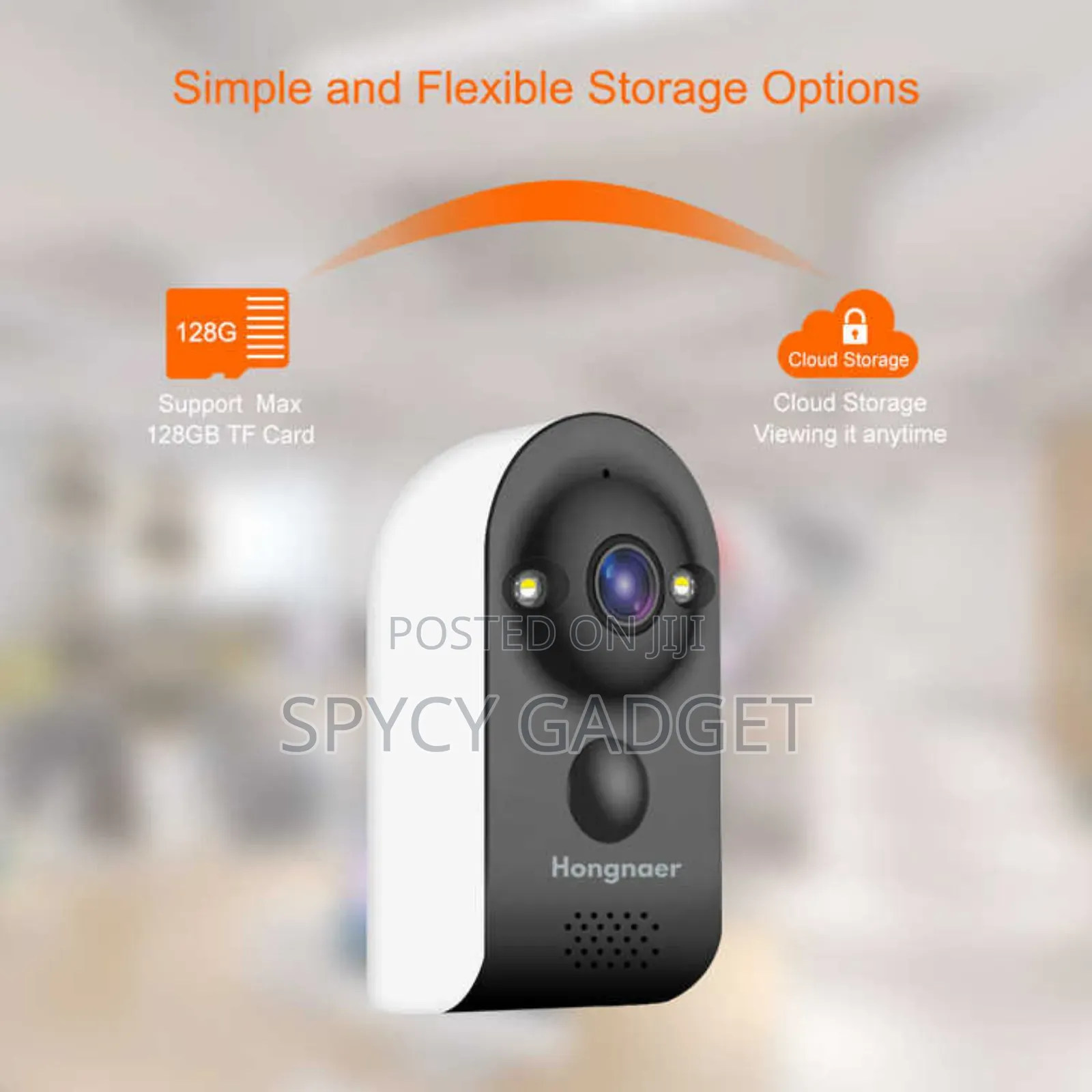 HD Battery Powered Wi-Fi IP Camera