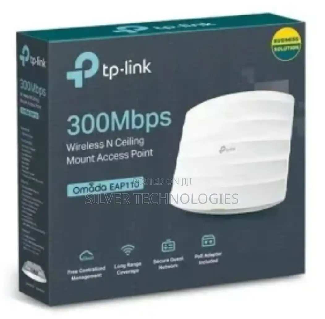 Tp-Link Wireless N Ceiling Mount Access Point Eap110 300mbps