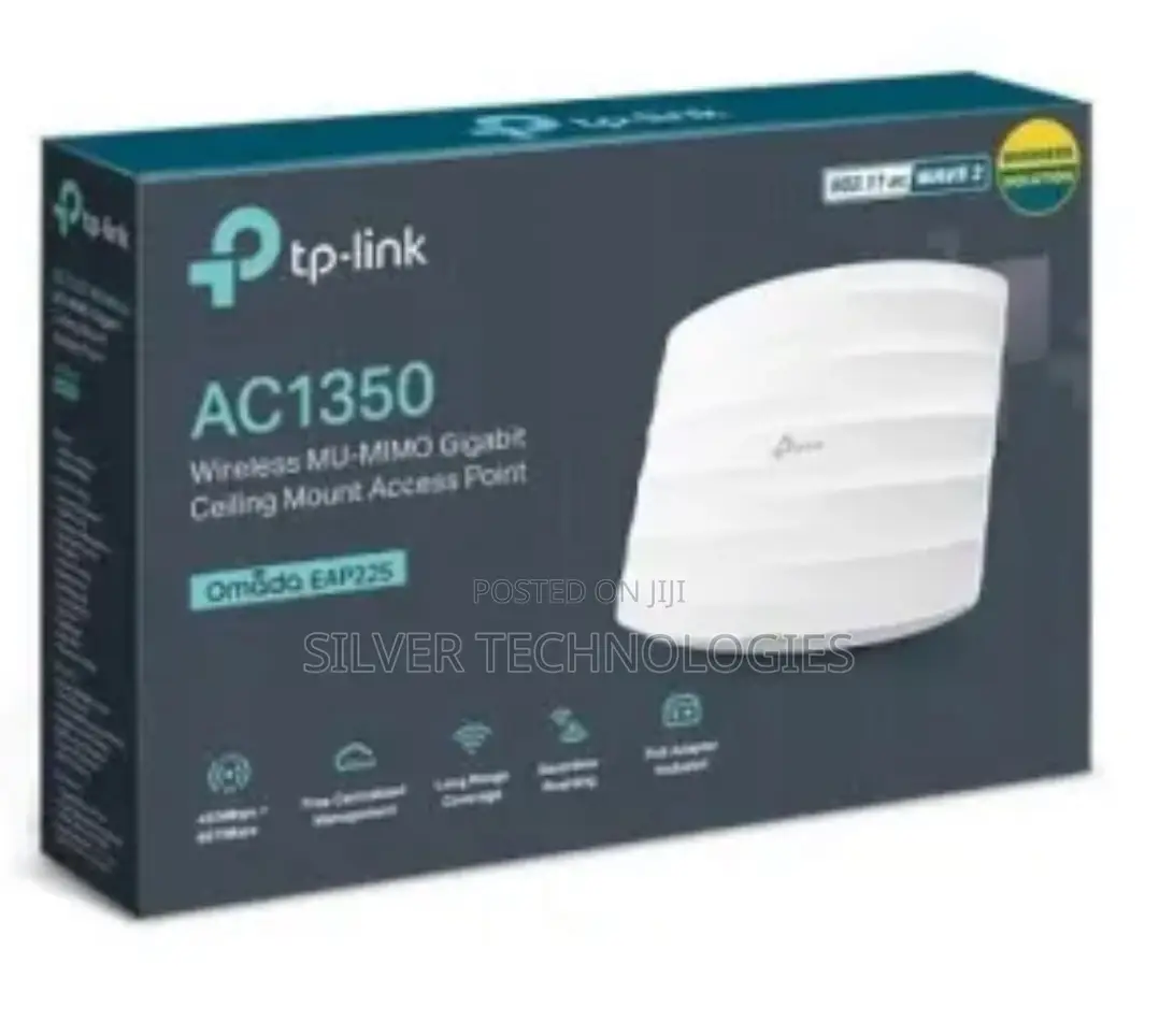Tp-Link Eap225 Access Point Ac1350 Wireless Db Mount Point