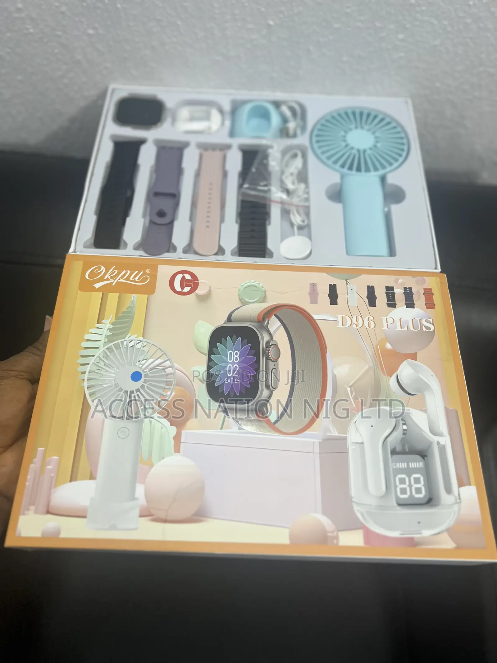 D96 Plus Smart Watch App Control Waterproof Heart Ratemonito