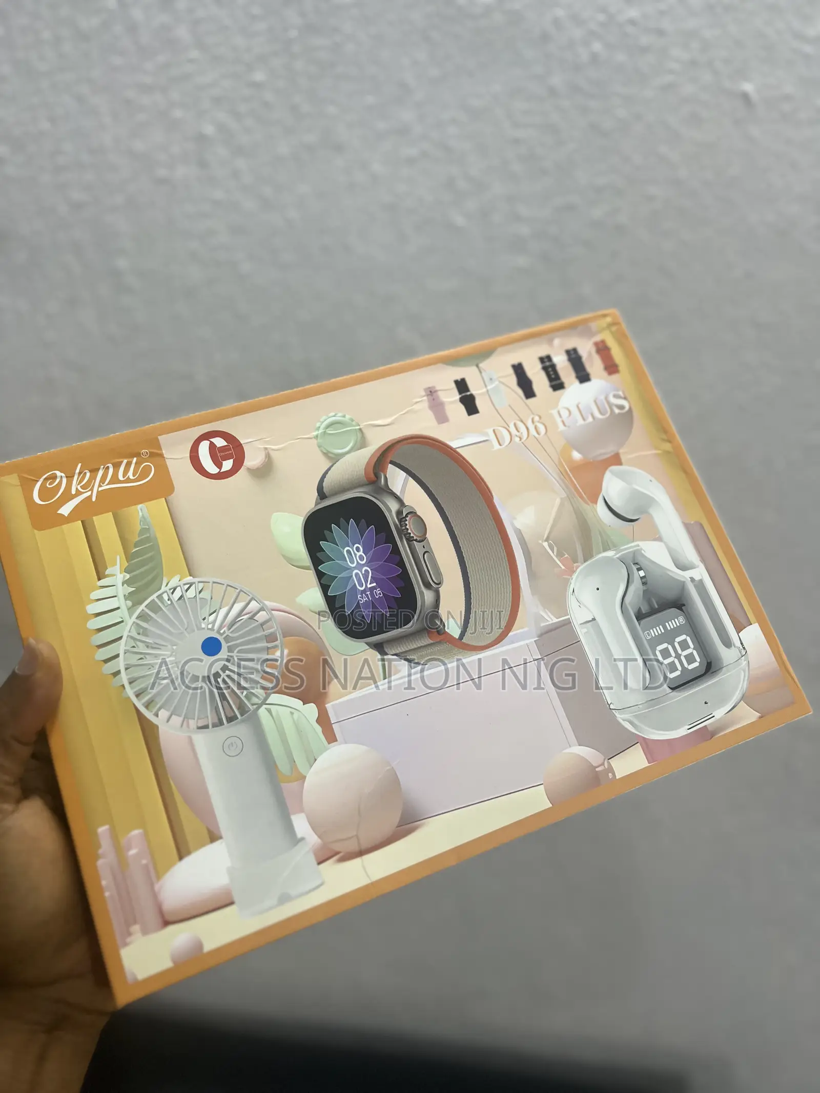 D96 Plus Smart Watch App Control Waterproof Heart Ratemonito